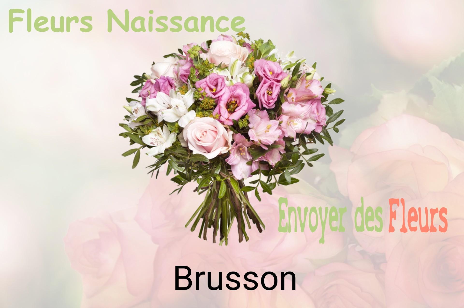 Bouquet de fleurs de naissance livré à Brusson